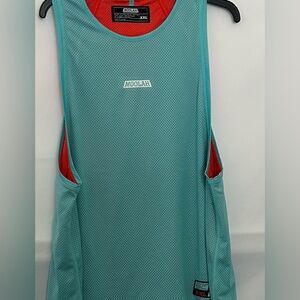 Moolah Woman's  Teal Sleeveless Mesh Tank Top XXL New Without Tags